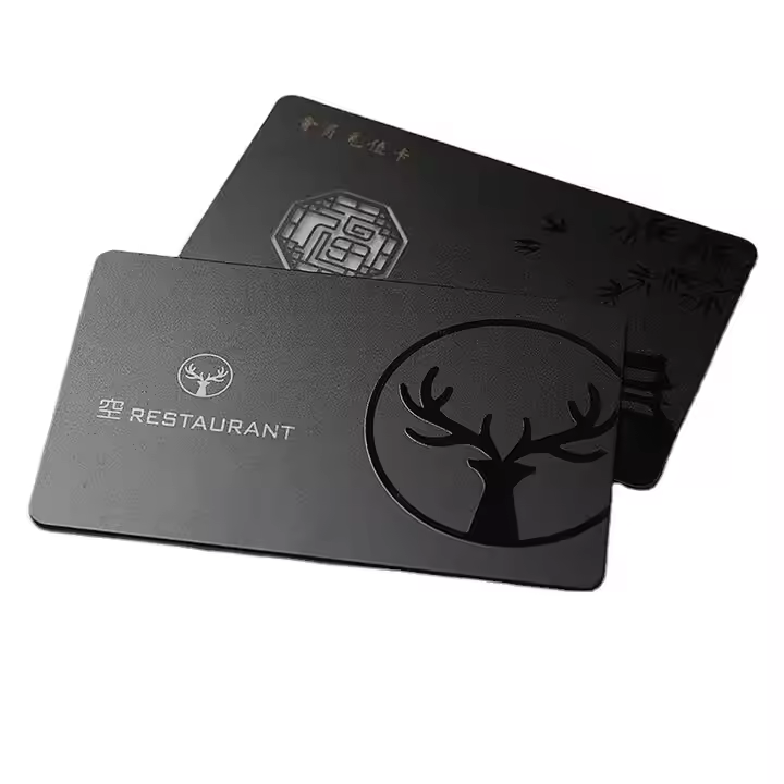 Programmable metal stainless steel Business Cards RFID Smart 213 215 NT AG 216 Wooden Hotel Key Card