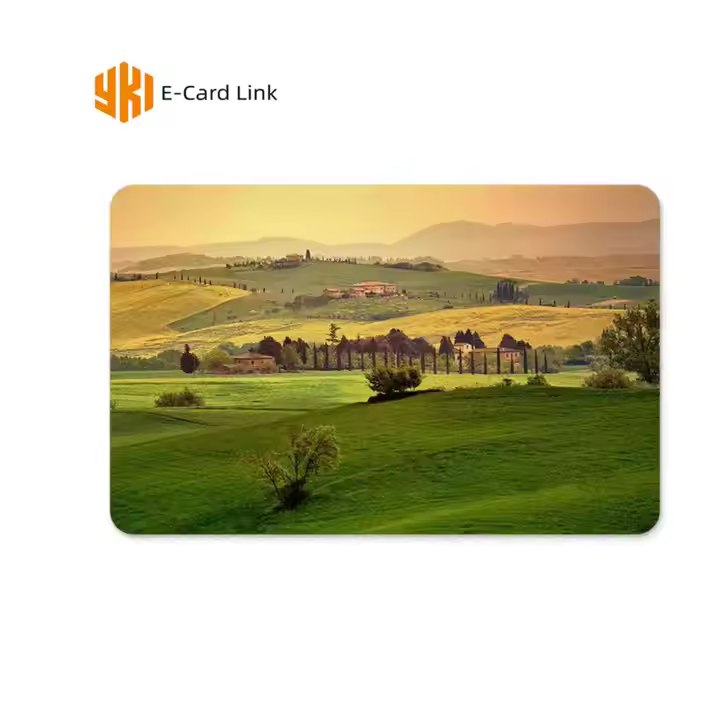 Waterproof Inkjet Clear NFC Business Card PVC Custom Unique Embossed Print LOGO Transparent Frosted 