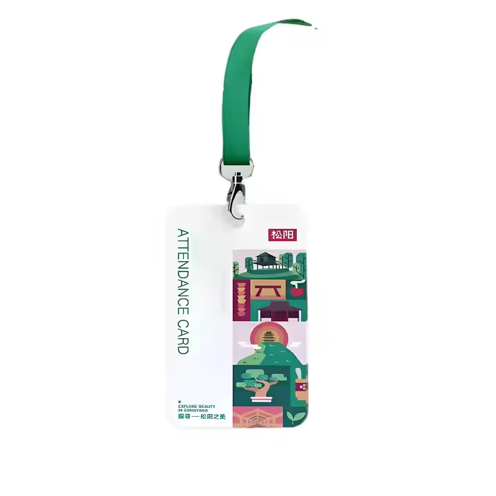 No chip Custom design cheap no Photo id PVC card Student visitor event Employee Access control busin